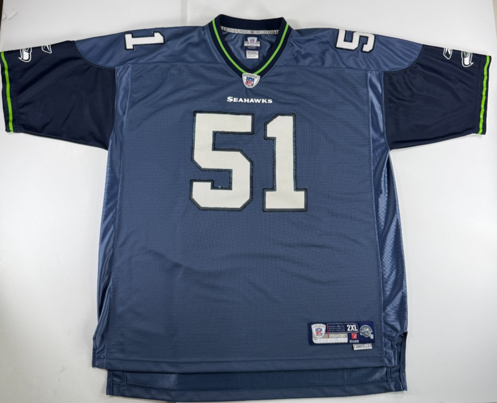 Reebok Seattle Seahawks Lofa Tatupu #51 NFL Jersey 2XL